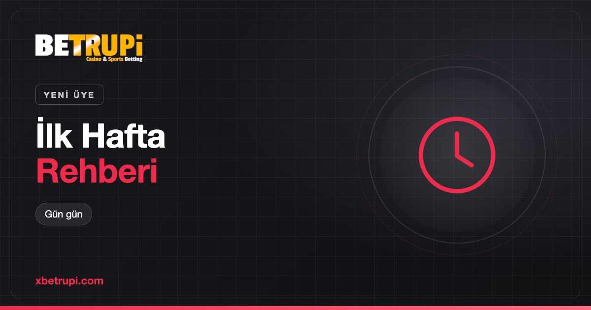 XBetrupi yeni üyesinin ilk haftasını gün gün anlatan yazı kapağı